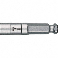 Wera - 5/16" Bit Holder - 7/16" Hex Drive, 2-1/2" OAL - Strong Tooling