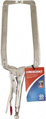 Crescent - 18" OAL C-Clamp Locking Pliers - Strong Tooling