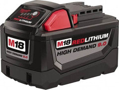 Milwaukee Tool - 18 Volt Lithium-Ion Power Tool Battery - 9 Ahr Capacity, Series M18 XC RED - Strong Tooling