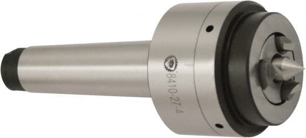 Bison - 4MT Mount, 2.25 to 1.97" Clamping Diam, Centered Pin Face Driver - 1.181" Min Turning Diam, Hydraulic Face Driver Actuation - Strong Tooling