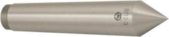 Bison - 1.24" Head Diam, Standard Point Solid Dead Center - 4MT Morse Taper, 14mm Point Diam - Strong Tooling