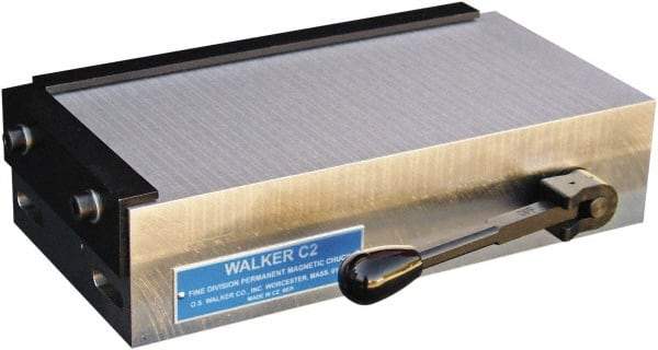 Walker - Fine Pole Rectangular Permanent Chuck - 18" Long x 12" Wide x 2.79" High - Strong Tooling