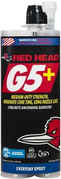 Red Head - Anchoring Adhesives Adhesive Material: Epoxy Volume (fl. oz.): 15.00 - Strong Tooling