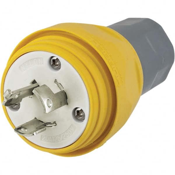 Hubbell Wiring Device-Kellems - 125/250 VAC 20A NonNEMA Industrial Twist Lock Connector - Strong Tooling