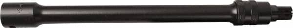 SK - 1/2" Drive Impact Locking Socket Extension - 10" OAL, Black Finish - Strong Tooling