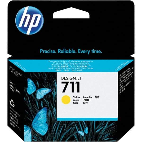 Hewlett-Packard - Yellow Ink Cartridge - Use with HP Designjet T520 ePrinter - Strong Tooling