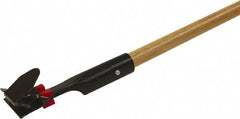 O-Cedar - 60" Standard Wood Snap-On Mop Handle - 1" Handle Diam, Use with Dust Mops - Strong Tooling