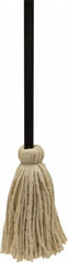 O-Cedar - White Deck Mop - 20" Long x 3-1/2" Wide Head, 48" Long Handle, Cotton Head - Strong Tooling