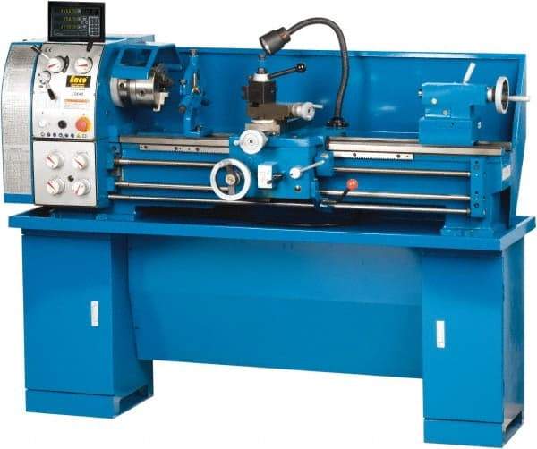 Enco - 13" Swing, 40" Between Centers, 220 Volt, Single Phase Bench Lathe - 5MT Taper, 1-1/2 hp, 65 to 1,810 RPM, 1-1/2" Bore Diam, 750mm Deep x 580mm High x 1,676mm Long - Strong Tooling