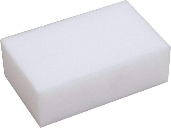 O-Cedar - 4-1/2" Long x 2-3/4" Wide x 1-1/2" Thick Eraser - Light-Duty, White - Strong Tooling