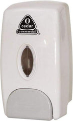 O-Cedar - 34 oz Liquid Hand Sanitizer Dispenser - Plastic, Wall Mounted, White - Strong Tooling