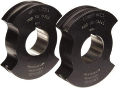 Loos & Co. - 3/32" Straight Shank Terminal Roll Crimping Die - Metal/Black - Strong Tooling