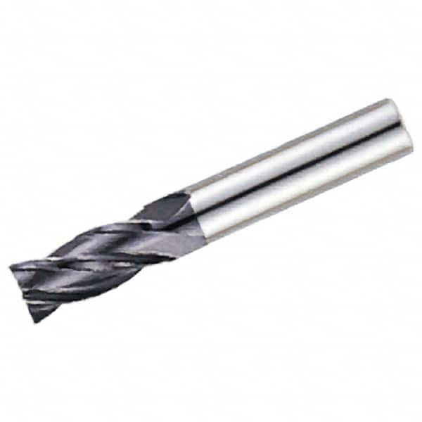 Iscar - 1", 4 Flute, Single End, Solid Carbide, 0.05" Corner Radius End Mill - 4-1/2" OAL, Right Hand Flute, 2" LOC, Right Hand Cut - Strong Tooling