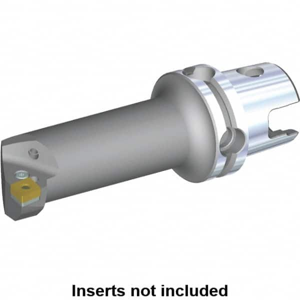 Kennametal - Left Hand Cut, 32mm Min Bore Diam, Size KM40 Modular Boring Cutting Unit Head - 3.0315" Max Bore Depth, Through Coolant, Compatible with CN.. - Strong Tooling