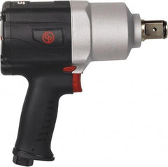 Chicago Pneumatic - 1" Drive, 7,000 RPM, 1,080 Ft/Lb Torque Impact Wrench - Pistol Grip Handle, 1,200 IPM, 31 CFM, 90 psi, 3/8" NPT Inlet - Strong Tooling