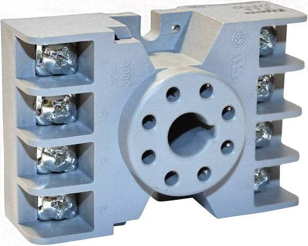 Warner Electric - 8 Pins, Octal Relay Socket - Strong Tooling