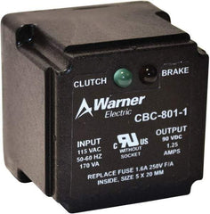 Warner Electric - Octal Socket Clutch Power Supply - For Use with Any 90V Clutch or Brake - Strong Tooling