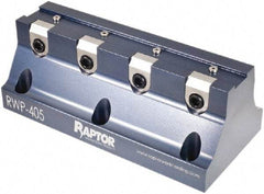 Raptor Workholding - 3/4" Jaw Width, 3" High x 8" Long x 3.8" Wide Dovetail Vise - For Use with 4 & 5 Axis Workholding Systems - Strong Tooling