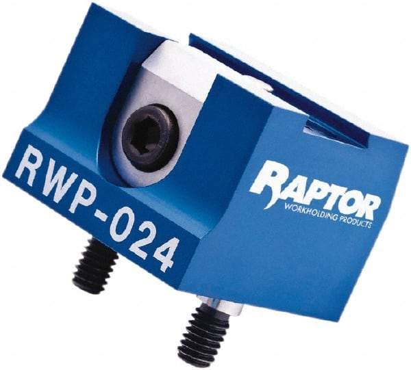 Raptor Workholding - 3/4" Jaw Width, 1-1/2" High x 2" Long x 2" Wide Vise Clamp - For Use with 4 & 5 Axis Workholding Systems - Strong Tooling