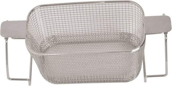 CREST ULTRASONIC - Stainless Steel Parts Washer Basket - 5.177" High, Use with Parts Washers - Strong Tooling