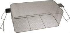 CREST ULTRASONIC - Stainless Steel Parts Washer Basket - 5.177" High, Use with Parts Washers - Strong Tooling