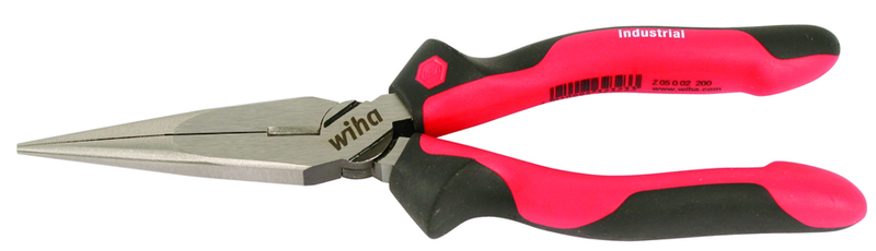 8" SOFTGRIP LONG NOSE PLIERS - Strong Tooling