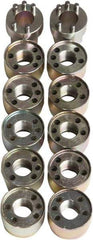 Jendyk - Wheel Lock Set - For Use with Hub-Piloted Wheels (M22 x 1.5 Thread Size) - Strong Tooling