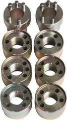 Jendyk - Wheel Lock Set - For Use with Hub-Piloted Wheels (M22 x 1.5 Thread Size) - Strong Tooling