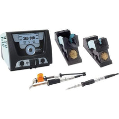 Weller - 120 Volt, 95 Watt, Digital Soldering Station - Includes Safety Rest - Exact Industrial Supply