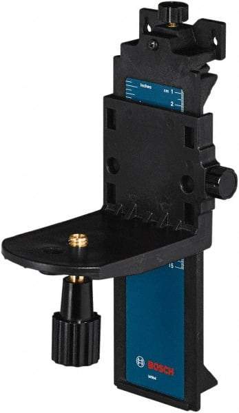 Bosch - 13" Long x 8.19" Wide, Level Mount - Use with Rotary Laser & Laser Levels - Strong Tooling