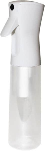 PRO-SOURCE - 10 oz Polyethylene Bottle & Trigger Sprayer - White - Strong Tooling