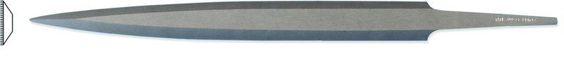 6" Barrette File, Cut 0 - Strong Tooling