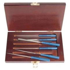 5-1/2" OAL NEEDLE FILE KIT 200G DMD - Strong Tooling