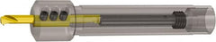 Vargus - Internal Thread, Neutral Cut, 5/8" Shank Width x 0.63" Shank Height Indexable Threading Toolholder - 3.15" OAL, 3.0SIR Insert Compatibility, SMC Toolholder, Series Micro - Strong Tooling