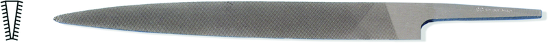 8" Knife File, Cut 0 - Strong Tooling