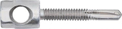 Powers Fasteners - 3/8" Zinc-Plated Steel Horizontal (Cross Drilled) Mount Threaded Rod Anchor - 1/4" Diam x 1" Long, Hex Head, 2,810 Lb Ultimate Pullout, For Use with Steel - Strong Tooling