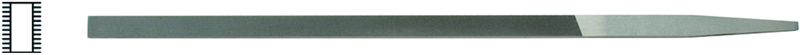 6" Pillar Extra-Narrow File, Cut 1 - Strong Tooling