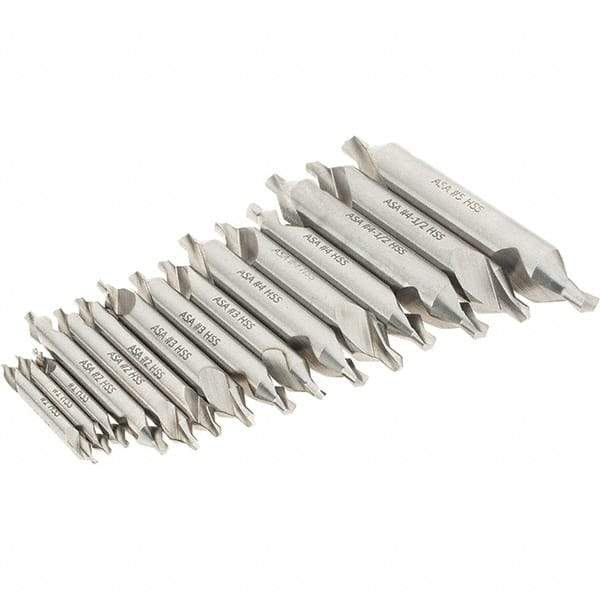 Magafor - Combination Drill & Countersink Sets Minimum Trade Size: #1 Maximum Trade Size: #5 - Strong Tooling