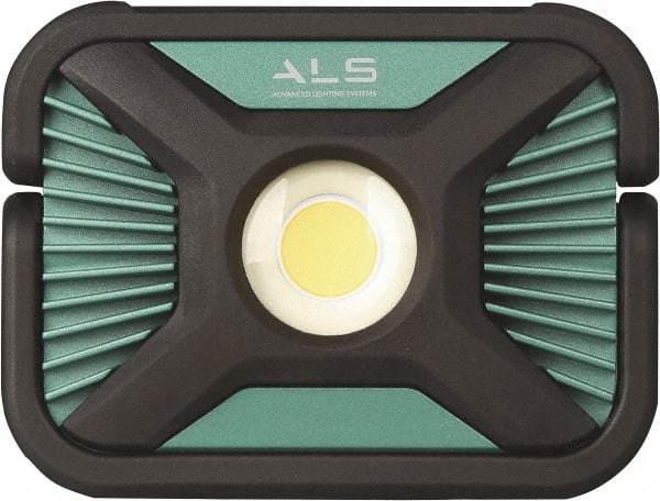 Advanced Lighting Systems - 7.2 Volt, Black & Turquoise Spot Light - 2,000 Lumens, Rechargeable Battery, LED Lamp - Strong Tooling