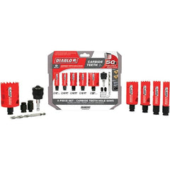 Freud - Hole Saw Kits Minimum Saw Diameter (Inch): 1 Maximum Saw Diameter (Inch): 2 - Strong Tooling