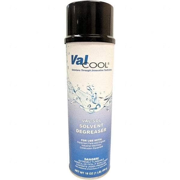 ValCool - 20 oz Can Cleaner/Degreaser - Aerosol, Solvent-Based, Unscented - Strong Tooling