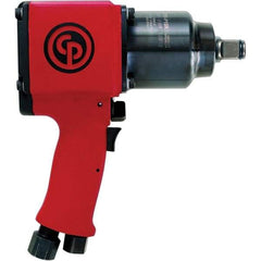 Chicago Pneumatic - 3/4" Drive, 4,000 RPM, 1,100 Ft/Lb Torque Impact Wrench - Pistol Grip Handle, 52.9 CFM, 90 psi, 3/8" NPT Inlet - Strong Tooling