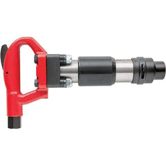 Chicago Pneumatic - 2,150 BPM, 2" Stoke Length, Pneumatic Chipping Hammer - 31 CFM, 7/8 NPT - Strong Tooling