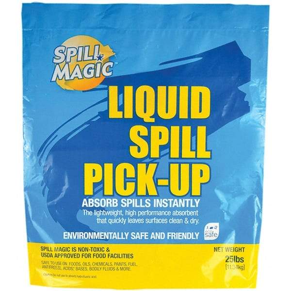 Spill Magic - 25 Lb Bag Perlite Granular Absorbent - Spill Containment - Strong Tooling