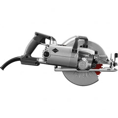 Skilsaw - 15 Amps, 8-1/4" Blade Diam, 4,700 RPM, Electric Circular Saw - 120 Volts, 8' Cord Length, 7/8" Arbor Hole, Left Blade - Strong Tooling