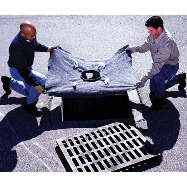 UltraTech - 4' Long x 3' Wide, Ultra X-TEX Drain Guard - Black, Use for Stormwater/Construction Compliance - Strong Tooling