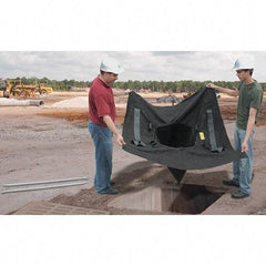 UltraTech - 5' Long x 5' Wide, Nonwoven Polypropylene Geotextile Drain Guard - Black, Use for Stormwater/Construction Compliance - Strong Tooling