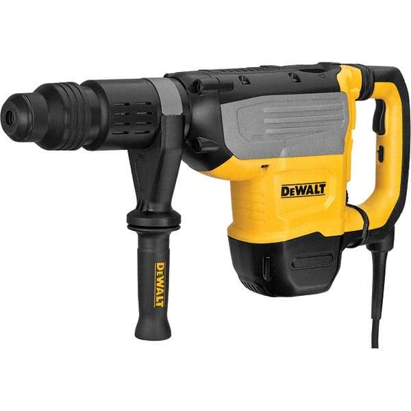 DeWALT - 120 Volt 2" SDS Max Chuck Electric Rotary Hammer - 1,105 to 2,210 BPM, 145 to 290 RPM - Strong Tooling