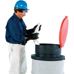 UltraTech - 11" High x 24-1/2" Diam, Polyethylene, Open Head Funnel - 5 Gal Drum/Pail Capacity - Strong Tooling