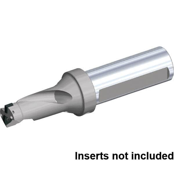 Kennametal - 1-1/2" Max Drill Depth, 2xD, 3/4" Diam, Indexable Insert Drill - 2 Inserts, 1" Shank Diam, Flange Shank - Strong Tooling